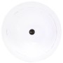 Lámpara colgante vintage 25 W blanca redonda 41 cm E27 de vidaXL, Lámparas - Ref: Foro24-320544, Precio: 37,41 €, Descuento: %