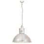 Lámpara colgante 25 W plateada redonda 48 cm E27 de vidaXL, Lámparas - Ref: Foro24-320563, Precio: 76,58 €, Descuento: %