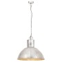 Lámpara colgante 25 W plateada redonda 48 cm E27 de vidaXL, Lámparas - Ref: Foro24-320563, Precio: 76,58 €, Descuento: %