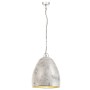 Lámpara colgante industrial redonda 25 W plateada 42 cm E27 de vidaXL, Lámparas - Ref: Foro24-320555, Precio: 50,37 €, Descue...