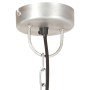 Lámpara colgante industrial redonda 25 W plateada 42 cm E27 de vidaXL, Lámparas - Ref: Foro24-320555, Precio: 50,37 €, Descue...