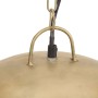 Lámpara colgante vintage redonda 25 W latón 41 cm E27 de vidaXL, Lámparas - Ref: Foro24-320542, Precio: 78,89 €, Descuento: %