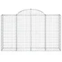 Cestas gaviones 50 uds forma de arco hierro 200x50x120/140 cm de , Maceteros y jardineras - Ref: Foro24-3146360, Precio: 3,00...