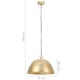 Lámpara colgante vintage redonda 25 W latón 41 cm E27 de vidaXL, Lámparas - Ref: Foro24-320542, Precio: 78,89 €, Descuento: %