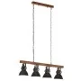 Industrial black mango wood ceiling lamp E27 by vidaXL, Lamps - Ref: Foro24-320523, Price: 120,03 €, Discount: %