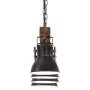 Industrial black mango wood ceiling lamp E27 by vidaXL, Lamps - Ref: Foro24-320523, Price: 120,03 €, Discount: %