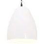 Lámpara colgante industrial redonda 25 W blanca 32 cm E27 de vidaXL, Lámparas - Ref: Foro24-320562, Precio: 32,51 €, Descuent...