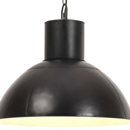 Lámpara colgante redonda negra 25 W 48 cm E27 de vidaXL, Lámparas - Ref: Foro24-320565, Precio: 72,21 €, Descuento: %