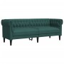 Juego de sofás 2 piezas tela verde oscuro de , Sofás - Ref: Foro24-3209204, Precio: 675,39 €, Descuento: %