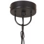 Lámpara colgante redonda negra 25 W 48 cm E27 de vidaXL, Lámparas - Ref: Foro24-320565, Precio: 72,21 €, Descuento: %