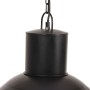 Lámpara colgante redonda negra 25 W 48 cm E27 de vidaXL, Lámparas - Ref: Foro24-320565, Precio: 72,21 €, Descuento: %