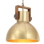 Lámpara colgante industrial redonda 25 W latón 40 cm E27 de vidaXL, Lámparas - Ref: Foro24-320532, Precio: 76,68 €, Descuento: %