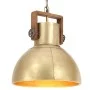 Runde industrielle Pendelleuchte 25 W Messing 40 cm E27 von vidaXL, Lampen - Ref: Foro24-320532, Preis: 78,13 €, Rabatt: %