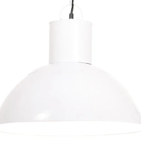 Lámpara colgante redonda 25 W blanca 48 cm E27 de vidaXL, Lámparas - Ref: Foro24-320566, Precio: 65,12 €, Descuento: %