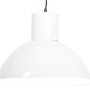 Lámpara colgante redonda 25 W blanca 48 cm E27 de vidaXL, Lámparas - Ref: Foro24-320566, Precio: 66,08 €, Descuento: %