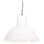 Lámpara colgante redonda 25 W blanca 48 cm E27 de vidaXL, Lámparas - Ref: Foro24-320566, Precio: 66,08 €, Descuento: %