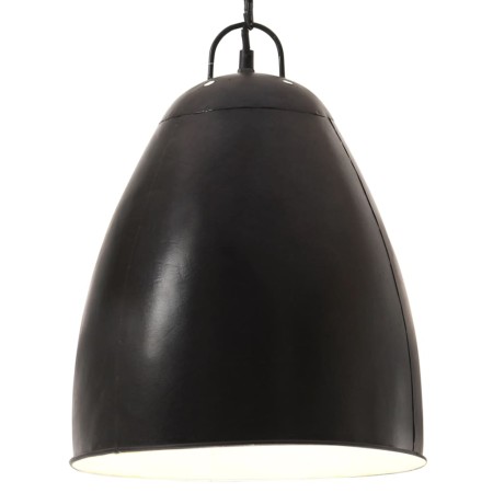 Lámpara colgante industrial redonda 25 W negra 32 cm E27 de vidaXL, Lámparas - Ref: Foro24-320561, Precio: 32,82 €, Descuento: %