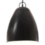 Lámpara colgante industrial redonda 25 W negra 32 cm E27 de vidaXL, Lámparas - Ref: Foro24-320561, Precio: 32,82 €, Descuento: %