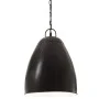 Lámpara colgante industrial redonda 25 W negra 32 cm E27 de vidaXL, Lámparas - Ref: Foro24-320561, Precio: 32,56 €, Descuento: %