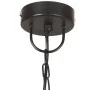 Lámpara colgante industrial redonda 25 W negra 32 cm E27 de vidaXL, Lámparas - Ref: Foro24-320561, Precio: 32,56 €, Descuento: %