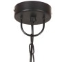 Lámpara colgante industrial redonda 25 W negra 32 cm E27 de vidaXL, Lámparas - Ref: Foro24-320561, Precio: 32,82 €, Descuento: %