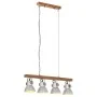 Industrial silver mango wood ceiling lamp E27 by vidaXL, Lamps - Ref: Foro24-320521, Price: 91,28 €, Discount: %
