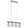 Industrial silver mango wood ceiling lamp E27 by vidaXL, Lamps - Ref: Foro24-320521, Price: 91,28 €, Discount: %
