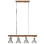 Industrial silver mango wood ceiling lamp E27 by vidaXL, Lamps - Ref: Foro24-320521, Price: 91,28 €, Discount: %