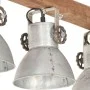 Industrial silver mango wood ceiling lamp E27 by vidaXL, Lamps - Ref: Foro24-320521, Price: 91,28 €, Discount: %