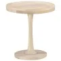 Mesa auxiliar de madera maciza de mango Ø50x55 cm de vidaXL, Mesas auxiliares - Ref: Foro24-320599, Precio: 105,25 €, Descuen...