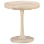 Mesa auxiliar de madera maciza de mango Ø50x55 cm de vidaXL, Mesas auxiliares - Ref: Foro24-320599, Precio: 99,70 €, Descuent...