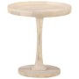 Mesa auxiliar de madera maciza de mango Ø50x55 cm de vidaXL, Mesas auxiliares - Ref: Foro24-320599, Precio: 99,70 €, Descuent...