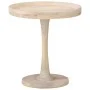 Mesa auxiliar de madera maciza de mango Ø50x55 cm de vidaXL, Mesas auxiliares - Ref: Foro24-320599, Precio: 105,25 €, Descuen...