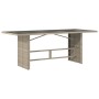 Set comedor jardín 7 pzas y cojines ratán sintético gris claro de , Conjuntos de jardín - Ref: Foro24-3212066, Precio: 698,29...