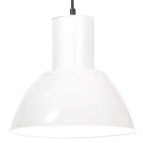 Lámpara colgante redonda 25 W blanca 28,5 cm E27 de vidaXL, Lámparas - Ref: Foro24-320570, Precio: 35,24 €, Descuento: %