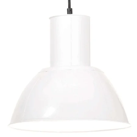 Lámpara colgante redonda 25 W blanca 28,5 cm E27 de vidaXL, Lámparas - Ref: Foro24-320570, Precio: 35,24 €, Descuento: %