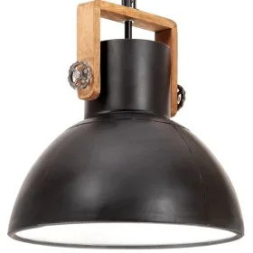 Lámpara colgante industrial redonda 25 W negro 40 cm E27 de vidaXL, Lámparas - Ref: Foro24-320535, Precio: 81,06 €, Descuento: %