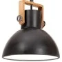 Lámpara colgante industrial redonda 25 W negro 40 cm E27 de vidaXL, Lámparas - Ref: Foro24-320535, Precio: 81,06 €, Descuento: %