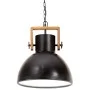 Lámpara colgante industrial redonda 25 W negro 40 cm E27 de vidaXL, Lámparas - Ref: Foro24-320535, Precio: 81,06 €, Descuento: %