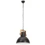 Lámpara colgante industrial redonda 25 W negro 40 cm E27 de vidaXL, Lámparas - Ref: Foro24-320535, Precio: 81,06 €, Descuento: %