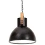 Lámpara colgante industrial redonda 25 W negro 40 cm E27 de vidaXL, Lámparas - Ref: Foro24-320535, Precio: 81,06 €, Descuento: %