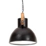Lámpara colgante industrial redonda 25 W negro 40 cm E27 de vidaXL, Lámparas - Ref: Foro24-320535, Precio: 80,88 €, Descuento: %