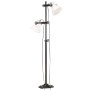 Lámpara de pie 2 pantallas blanca hierro fundido E27 de vidaXL, Lámparas - Ref: Foro24-320586, Precio: 103,29 €, Descuento: %