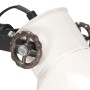 Lámpara de pie 2 pantallas blanca hierro fundido E27 de vidaXL, Lámparas - Ref: Foro24-320586, Precio: 103,29 €, Descuento: %