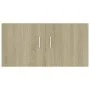 Armario de pared madera ingeniería roble Sonoma 80x39x40 cm de vidaXL, Estantes y estanterías - Ref: Foro24-802798, Precio: 8...