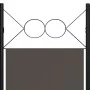 Biombo divisor de 4 paneles gris antracita 160x180 cm de vidaXL, Divisores de ambientes - Ref: Foro24-320704, Precio: 37,86 €...