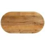Oval table top solid mango wood 110x50x3.8 cm by , Table tops - Ref: Foro24-370157, Price: 84,40 €, Discount: %