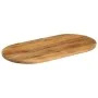 Oval table top solid mango wood 110x50x3.8 cm by , Table tops - Ref: Foro24-370157, Price: 84,40 €, Discount: %