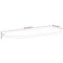 Oval table top solid mango wood 110x50x3.8 cm by , Table tops - Ref: Foro24-370157, Price: 84,40 €, Discount: %