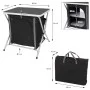 Redcliffs Armario de camping plegable negro 60x45x64 cm de , Mobiliario de camping - Ref: Foro24-447566, Precio: 59,13 €, Des...